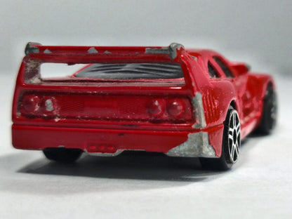 FERRARI F40 COMPETIZIONE, Bburago, Die cast 1245, Czerwony, 1:64, Resoraki – zdjęcie 6
