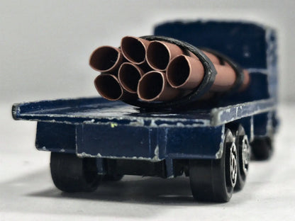Ciężarówka Saviem Majorette Niebieski 1:100 Made in France – zdjęcie 6
