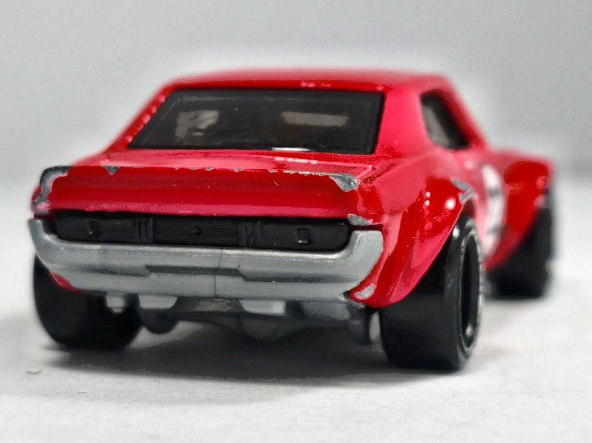 '70 Toyota Celica Hot Wheels 2012 1:64 Coupe 22 Luzak Czerwony – zdjęcie 6