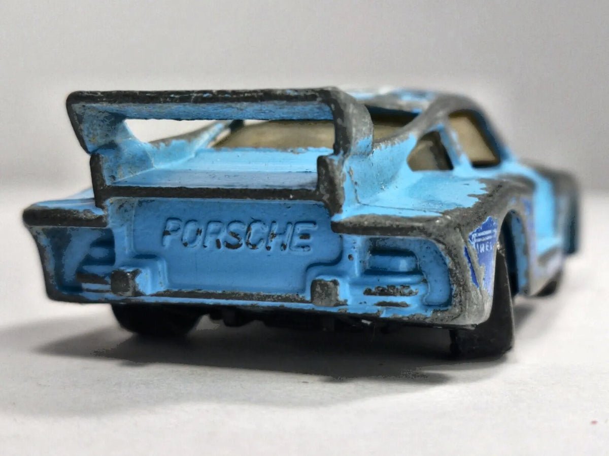 RACING PORSCHE 935 Matchbox '80 Błękitny 1:58 Made in Macau – zdjęcie 6