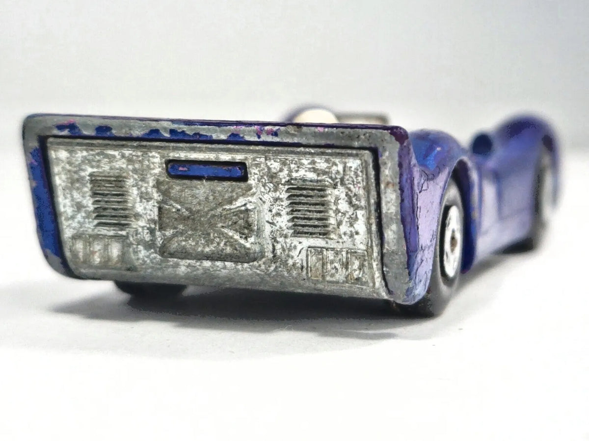 BLUE SHARK, Matchbox 1971, Made in England, Die cast 61, Niebieski, 1:64 – zdjęcie 6