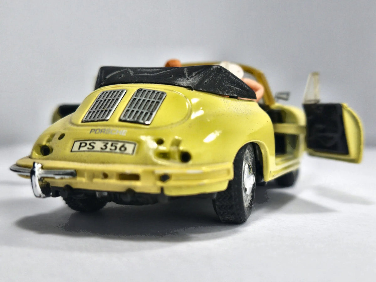 1969 Porsche 356B Cabriolet Hongwell Żółty 1:43 1969 PORSCHE 356B CABRIOLET – zdjęcie 6