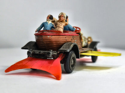 CHITTY CHITTY BANG BANG Husky '60 Brązowy 1:50 Made in Great Britain – zdjęcie 6