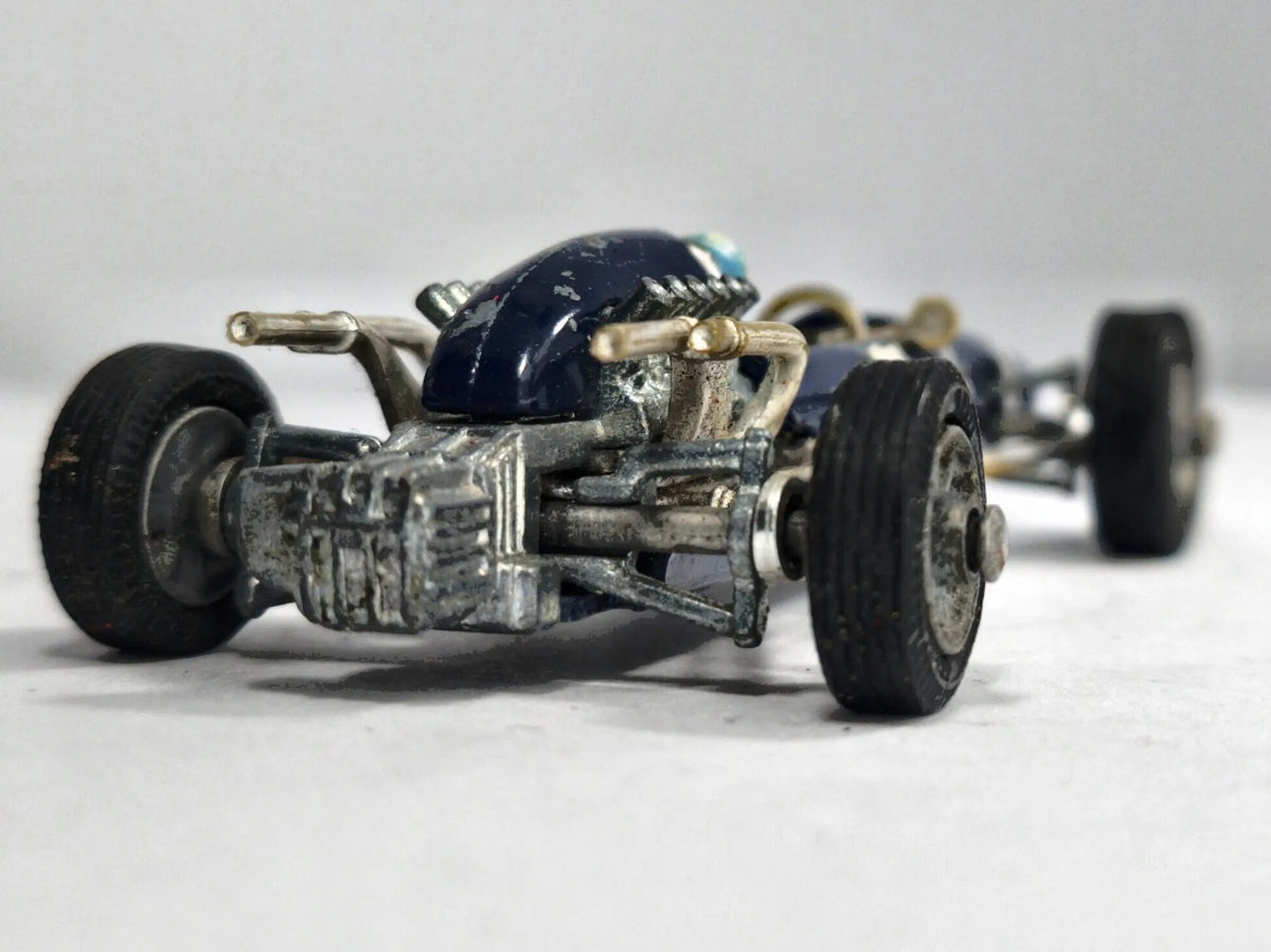 COOPER-MASERATI FORMULA 1 Corgi '70 Niebieski 1:55 Made in Gt Britain – zdjęcie 6