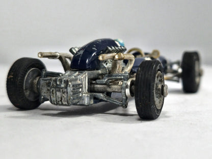 COOPER-MASERATI FORMULA 1 Corgi '70 Niebieski 1:55 Made in Gt Britain – zdjęcie 6