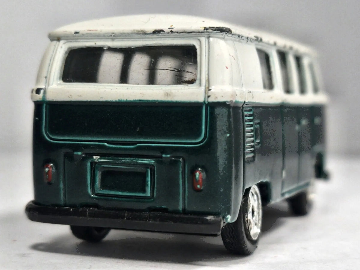 Volkswagen T1 Bus Welly Zielony 1:64 – zdjęcie 6