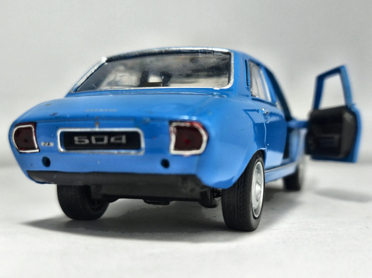 1975 PEUGEOT 504 Welly 1975 Niebieski 1:36 – zdjęcie 6