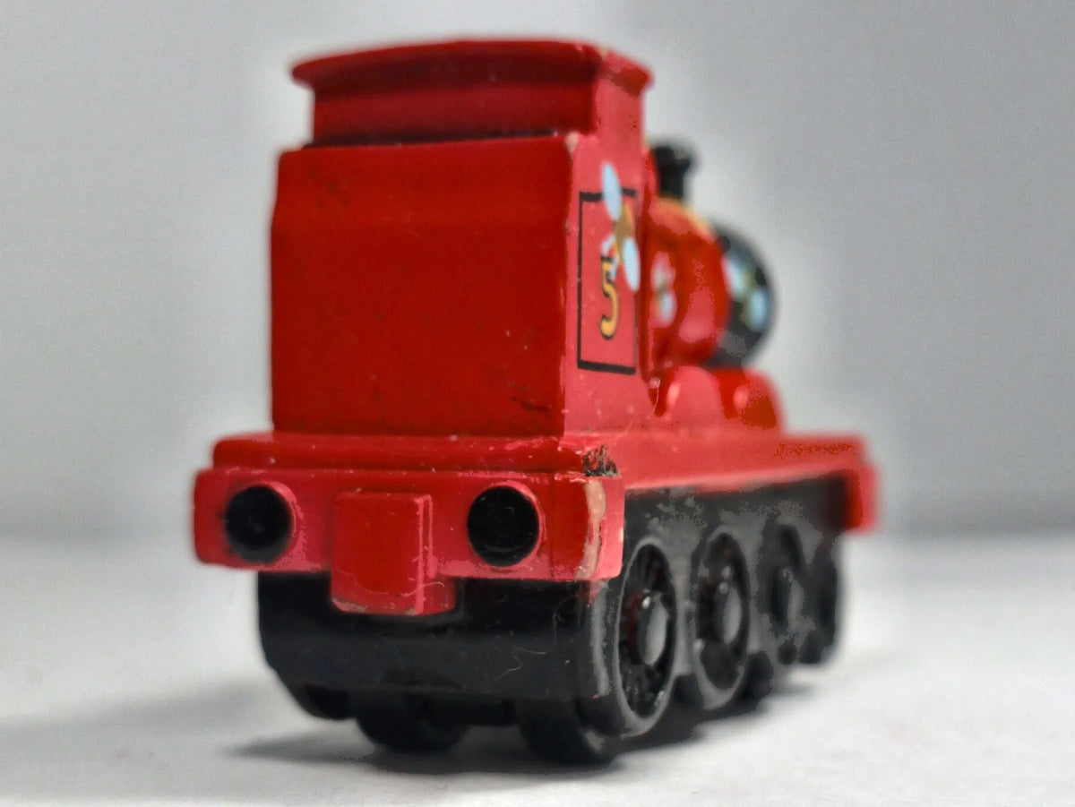 JAMES THE RED ENGINE #5, Thomas & Friends, Die cast, Czerwony 1:64 Resoraki – zdjęcie 6