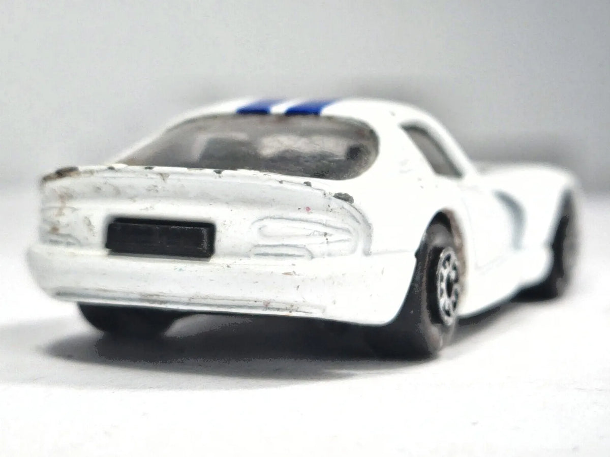 DODGE VIPER, Maisto, Die cast, Biały, 1:64, Resoraki – zdjęcie 6