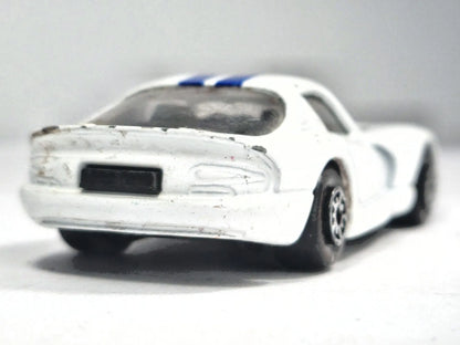 DODGE VIPER, Maisto, Die cast, Biały, 1:64, Resoraki – zdjęcie 6
