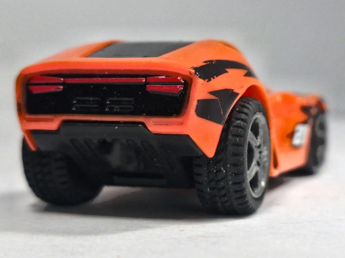STREET MUSCLE, Bburago, Die cast 2136, Pomarańczowy, 1:64, Resoraki – zdjęcie 6