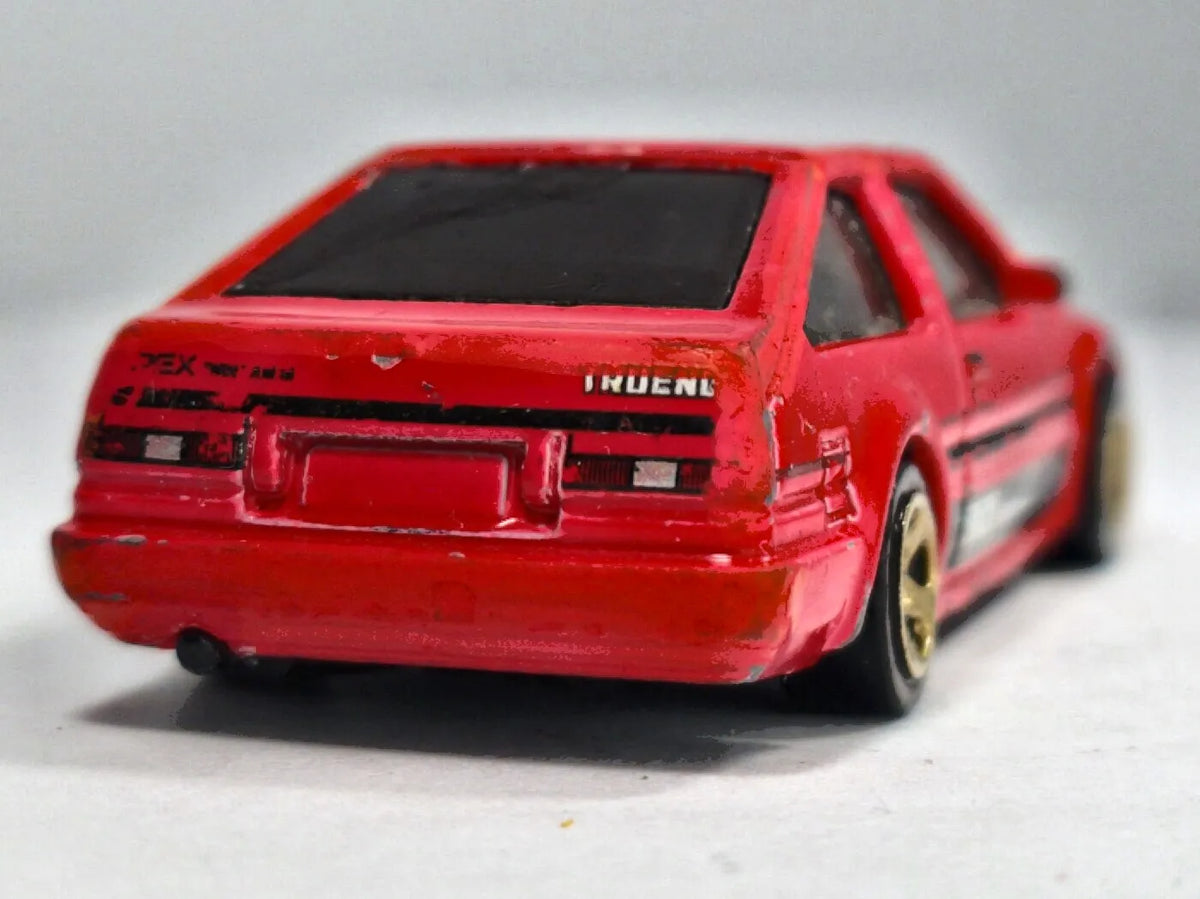 TOYOTA AE86 SPRINTER TRUENO Hot Wheels 2020 Czerwony 1:56 – zdjęcie 6