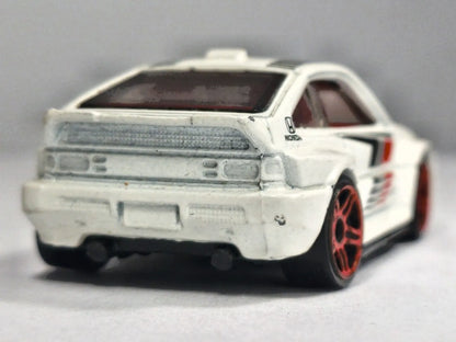 1985 HONDA CR-X, Hot Wheels 2015, Die cast 1 NL, Biały, 1:64, Resoraki – zdjęcie 6