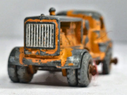 Ciężarówka Cement Mixer Matchbox 1953 Pomarańczowy 1:120 Made in England – zdjęcie 6