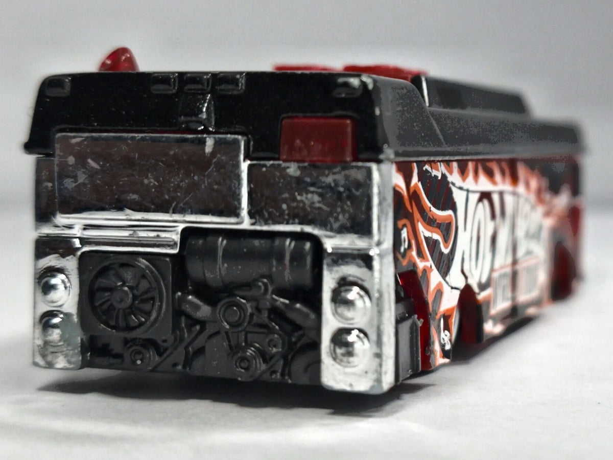 AIN'T FARE, BUS, Hot Wheels 2020, Die cast GRX52, Czerwony, 1:64, Resoraki – zdjęcie 6