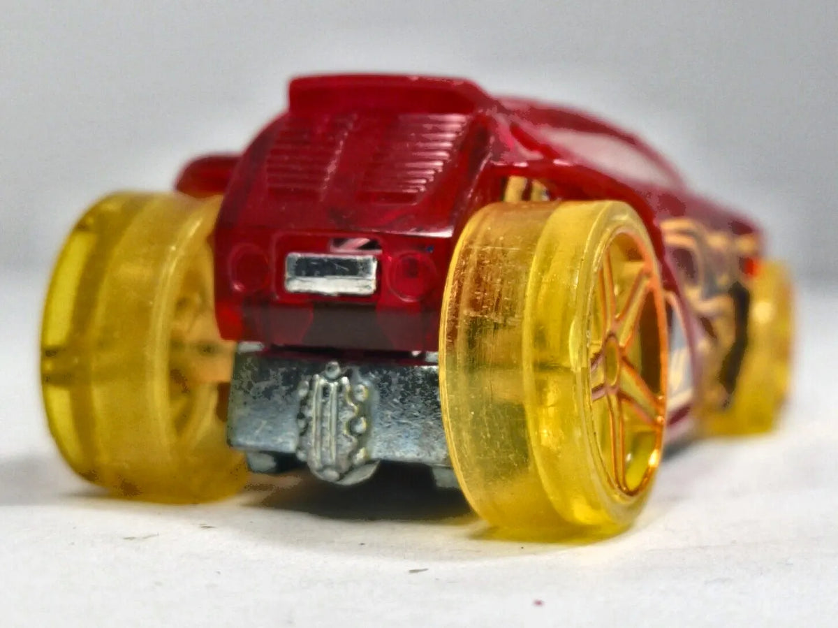 Vendetta Hot Wheels 2005 Czerwony Przeźroczysty 1:64 – zdjęcie 6