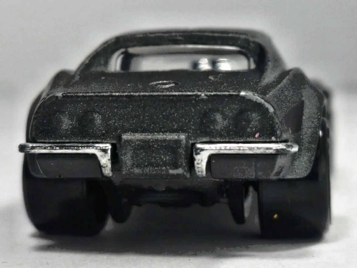 '68 Corvette Hot Wheels 2016 HW Screen Time 1:64 Luzak Czarny – zdjęcie 6