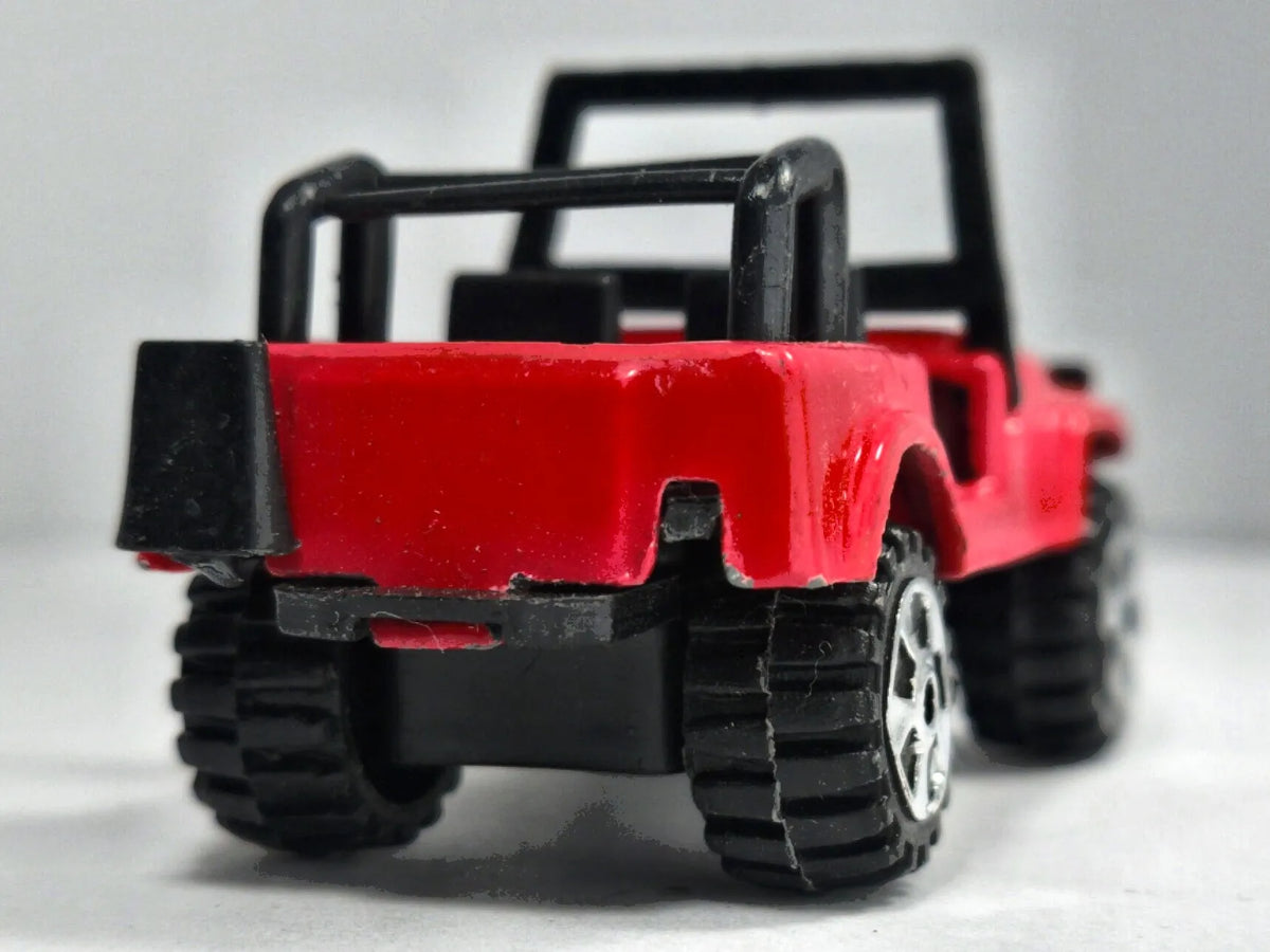 JEEP CJ STRAŻ POŻARNA Unbranded Czerwony 1:55 – zdjęcie 6