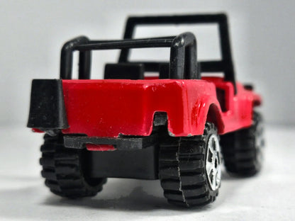 JEEP CJ STRAŻ POŻARNA Unbranded Czerwony 1:55 – zdjęcie 6