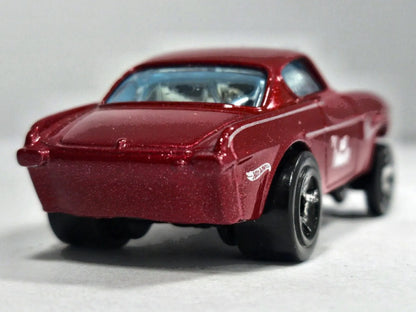 VOLVO P1800 GASSER Hot Wheels 2022 Czerwony 1:61 – zdjęcie 6