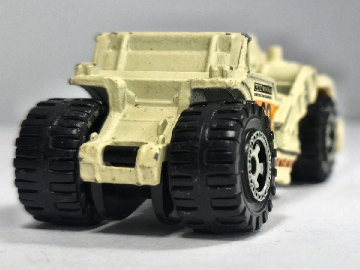 SCRAPER, ASADA RENTALS #60, Matchbox 2007, Die cast MB745, Kremowy, 1:64 – zdjęcie 6