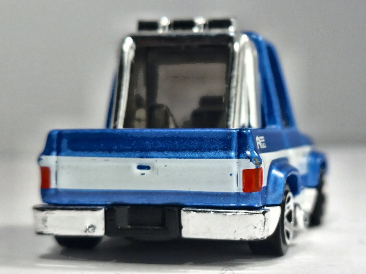 '83 CHEVY SILVERADO TOON'D, Hot Wheels 2021, Die cast HCT26 Niebieski, 1:64 – zdjęcie 6