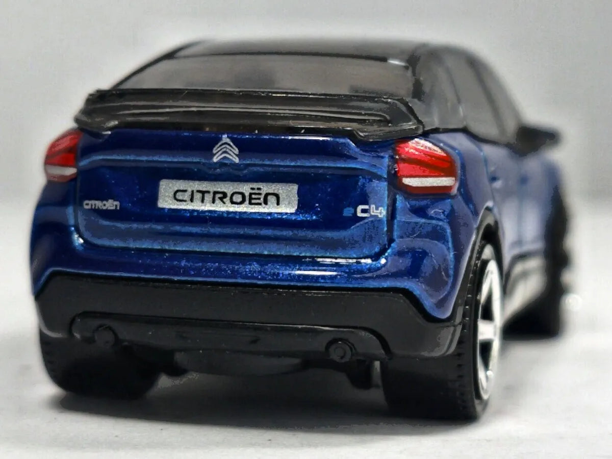 2023 Citroën ë-C4 Matchbox 2023 1:64 Niebieski Samochód osobowy – zdjęcie 6