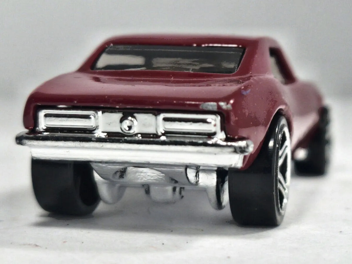 '67 CAMARO, Hot Wheels 2018, Die cast DTY99, Bordowy, 1:64, Resoraki – zdjęcie 6