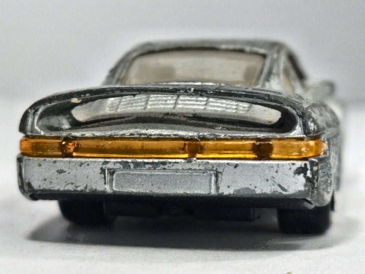 Porsche 959 MC Toy 1986 1:55 Luzak Srebrny Vintage Model – zdjęcie 6