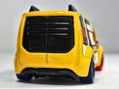 '15 Ford Fiesta Hot Wheels HW ART CARS 1:64 S Luzak Żółty – zdjęcie 6