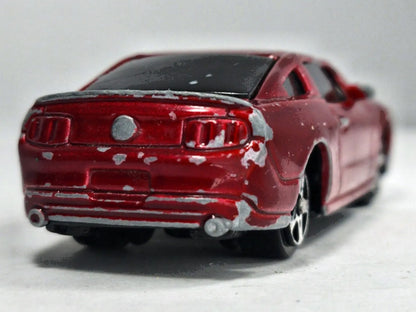2010 FORD MUSTANG GT Maisto Bordowy 1:62 – zdjęcie 6