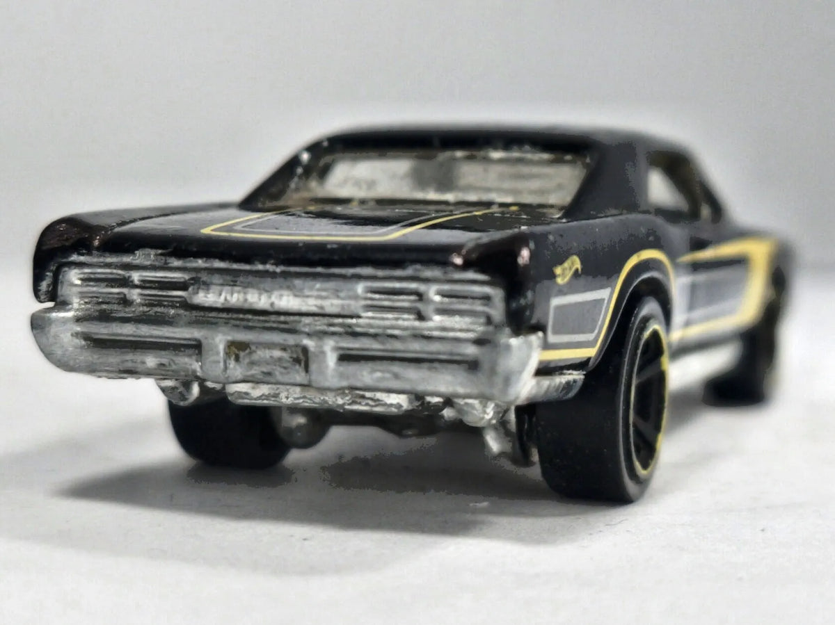 '67 Pontiac GTO Hot Wheels 2007 Muscle Mania 1:64 Luzak Czarny Muscle Car – zdjęcie 6