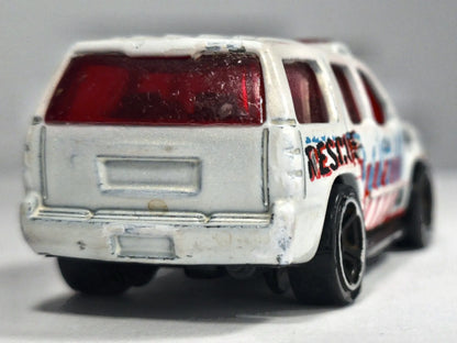 '07 CHEVY TAHOE, Hot Wheels 2007, Die cast 1186 MI I NL Biały 1:64 Resoraki – zdjęcie 6