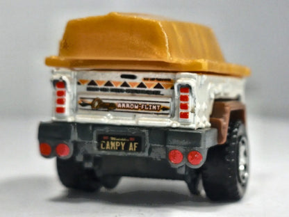 TRAILER TRAWLER, PRZYCZEPA, Matchbox, MB1076, Biały i złoty, 1:64, Resoraki – zdjęcie 6