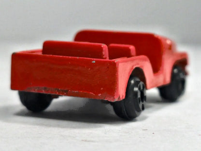 JEEP WILLYS MB Wojsko Zee Toys Czerwony 1:72 Made in United States – zdjęcie 6
