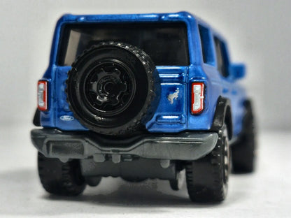 Ford Bronco Matchbox 2021 Mainline 1:64 Luzak Niebieski – zdjęcie 6