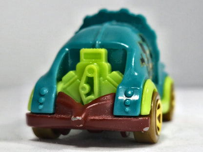 Tricera-Truck Hot Wheels 2018 Street Beasts 1:64 Luzak Turkusowy – zdjęcie 6