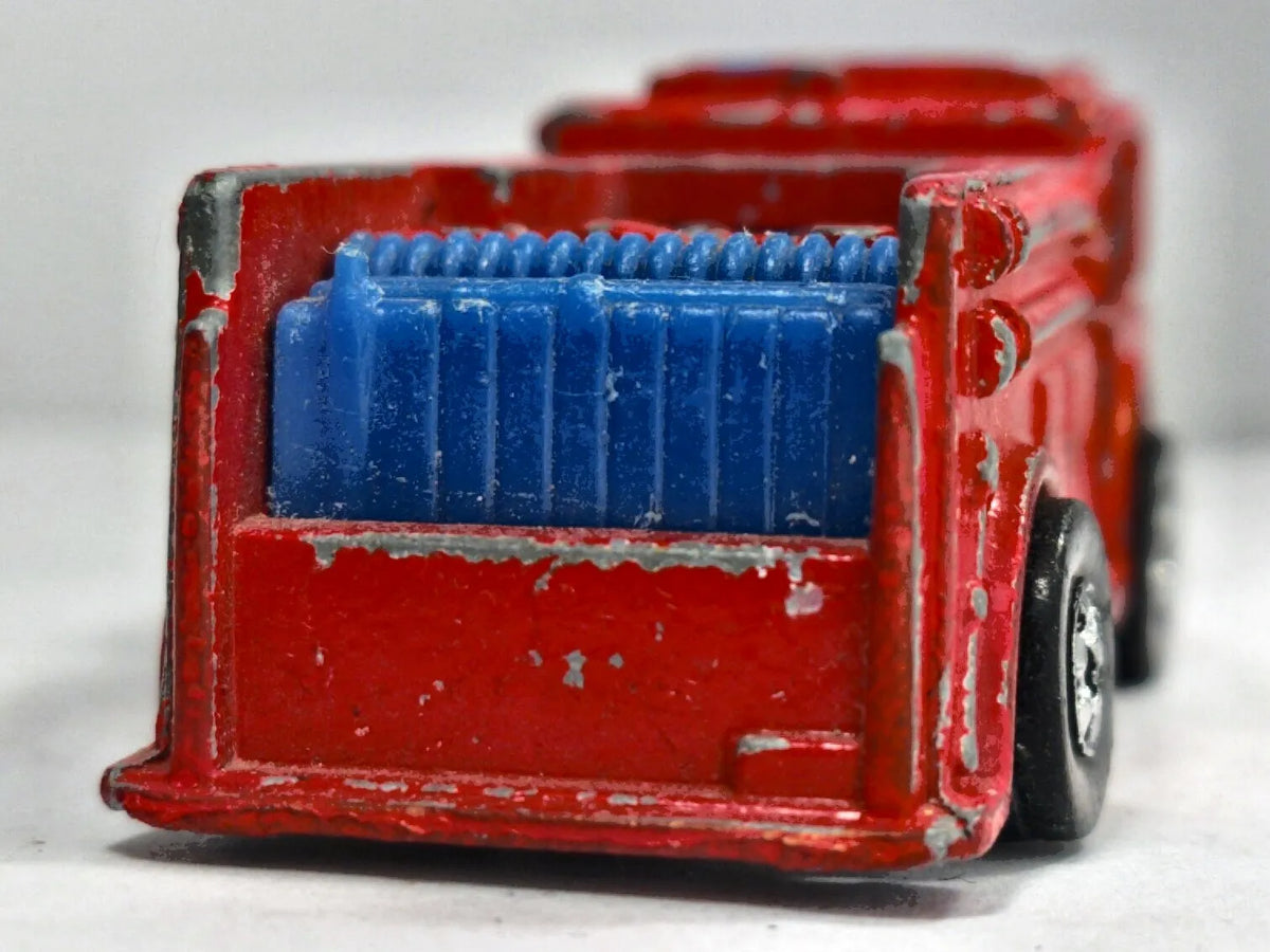 Fire-Eater Straż pożarna Hot Wheels 1976 Czerwony 1:87 2xMetal – zdjęcie 6