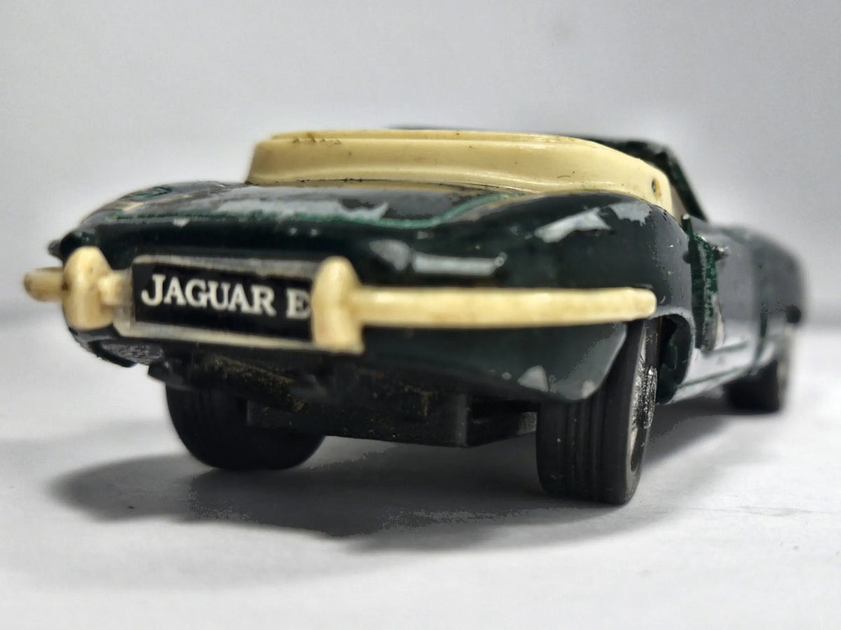 Jaguar E Cabriolet Maisto 1:38 Luzak Zielony – zdjęcie 6