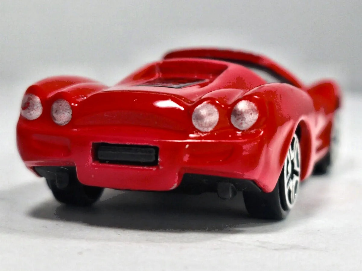 Fantazyjny Supersamochód jak Ferrari 1:57 Czerwony Vintage Model – zdjęcie 6