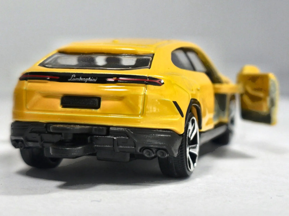 LAMBORGHINI URUS, Majorette, Die cast REF:219H, Żółty, 1:64, Resoraki – zdjęcie 6