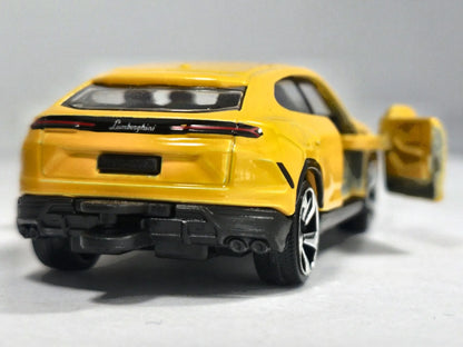 LAMBORGHINI URUS, Majorette, Die cast REF:219H, Żółty, 1:64, Resoraki – zdjęcie 6