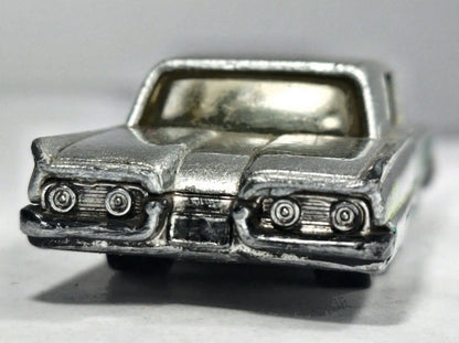 Ford Thunderbird 1958 Hot Wheels 2003 Mainline 1:64 Luzak Srebrny – zdjęcie 6