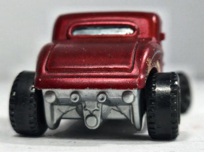 1933 Ford Coupe Matchbox 2017 1:64 Hot Rod 70 Luzak Czerwony – zdjęcie 6