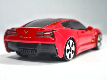 2014 CORVETTE STINGRAY, Maisto, Die cast, Czerwony, 1:64, Resoraki – zdjęcie 6