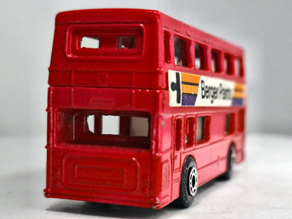 THE LONDONER Matchbox 1972 Czerwony 1:72 Made in England Berger Paints – zdjęcie 6