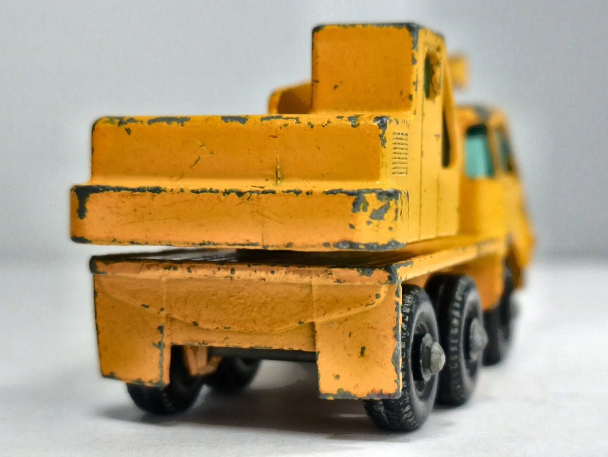 DODGE CRANE TRUCK Matchbox 1973 Żółty 1:75 – zdjęcie 6