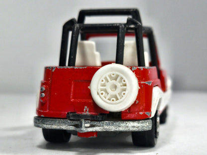 Renault Rodeo Majorette '80 Czerwony 1:47 Made in Majorette – zdjęcie 6