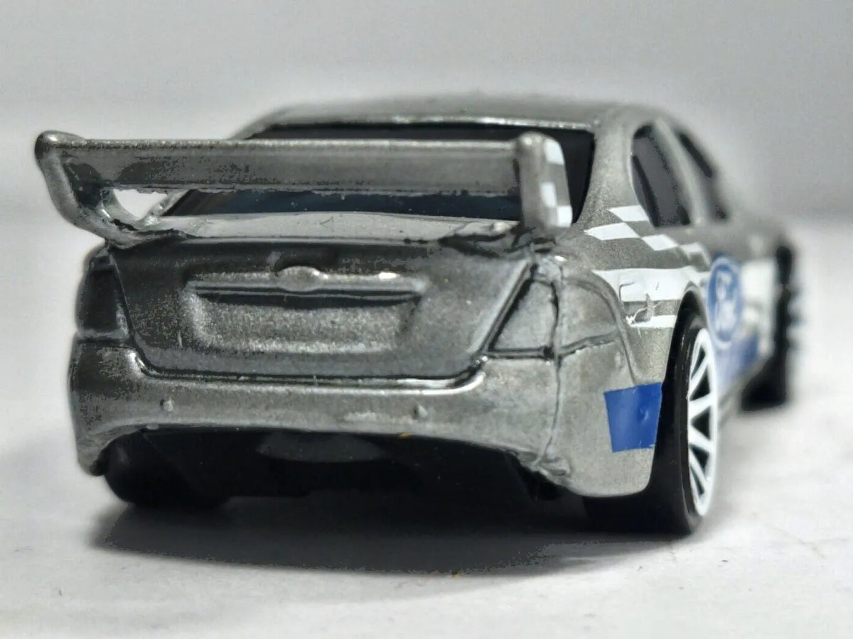 Ford Falcon Race Car Hot Wheels 2011 2000 First Editions 1:64 Luzak Srebrny – zdjęcie 6