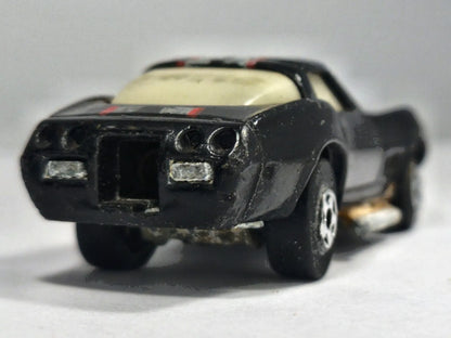 PONTIAC FIREBIRD, Fast 111S 1979, Vintage Die cast K10 Czarny 1:64 Resoraki – zdjęcie 6